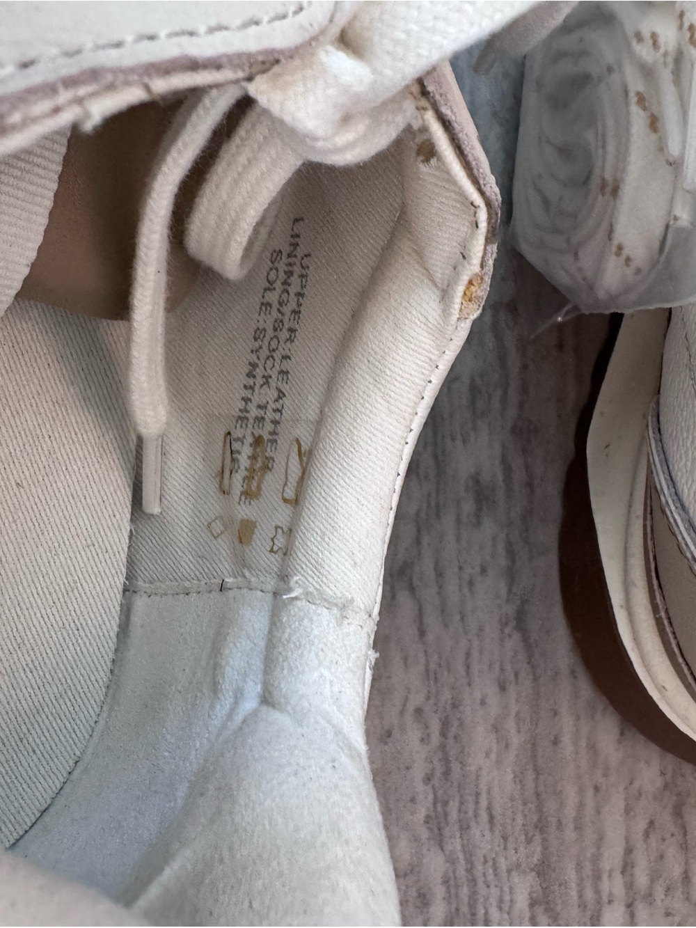 Madewell cream  and White Retro Runner Sneakers - Picture 7 of 10